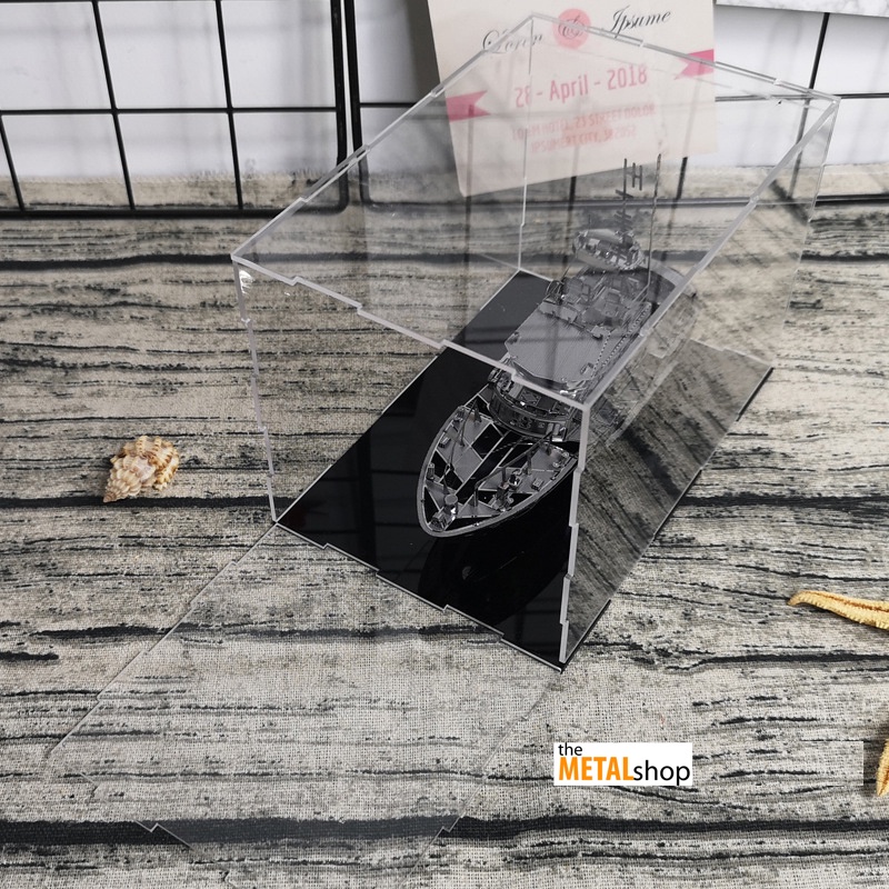 Mô hình lắp ghép kim loại 3d Nhà thờ Đức Bà Paris-cỡ lớn   + tặng kèm 1 mẫu mô hình 60k