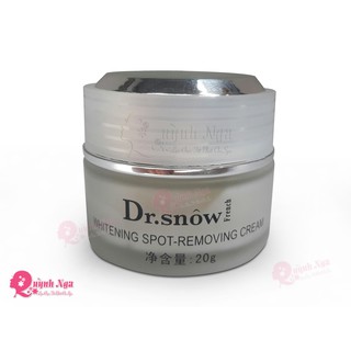 Kem vỗ bong cho da nám ngày dr snow