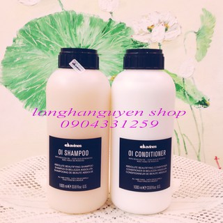 Davines OI Absolute Beautifying Shampoo & Conditioner - Cặp Gội Và Xả OI Hoàn Mỹ Suôn Mượt - 1000ml