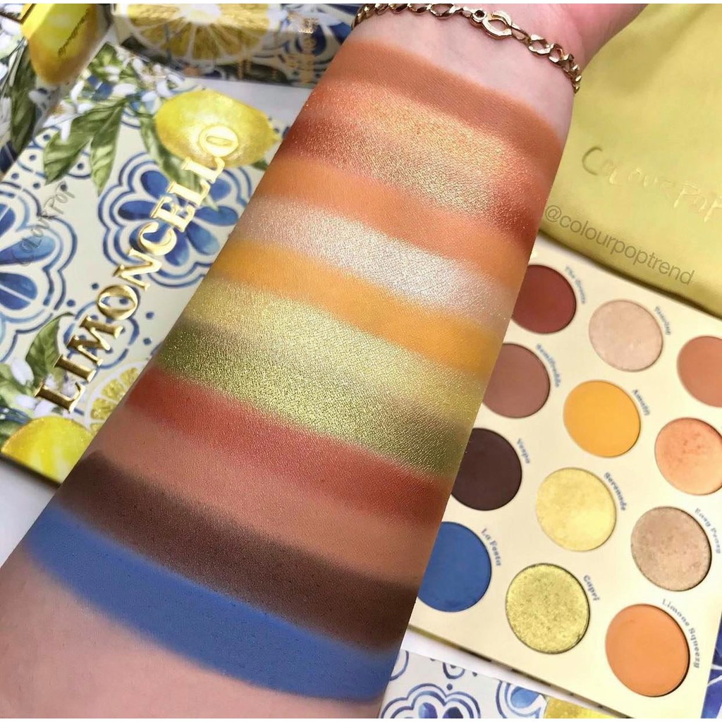 Bảng Phấn Mắt ColourPop Limoncello Eyeshadow Palette