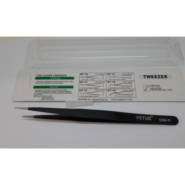 nhíp Vetus ESD 11, 12, 15 (loại thường)