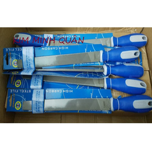 Dũa Dẹp, Tròn, Tam Giác, Bán Nguyệt  250mm/10&quot; E0014-10 CMART