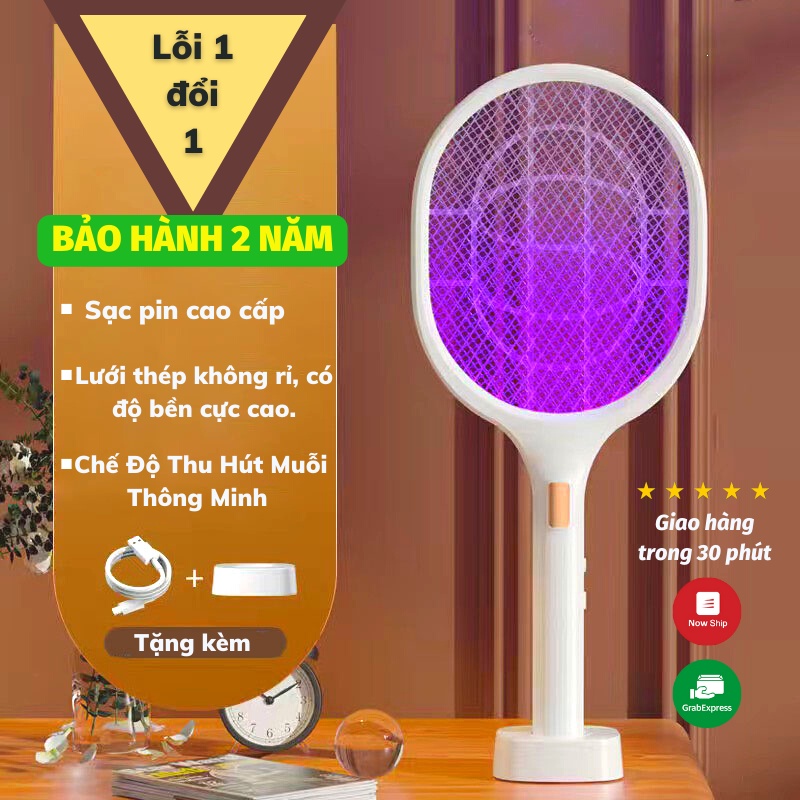 Vợt Muỗi Máy Bắt Muỗi Diệt Côn Trùng Đa Năng Công Nghệ Mới Sun.z