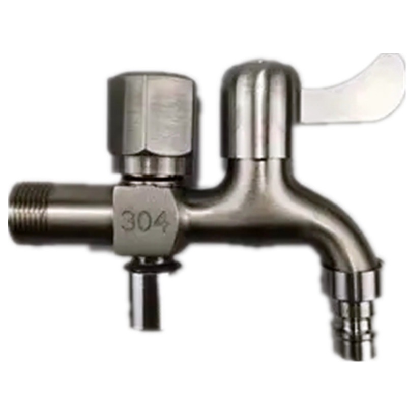 Vòi Nước 4 Điểm Đa Năng Bằng Thép Không Gỉ 304 Dành Cho Gia Đình