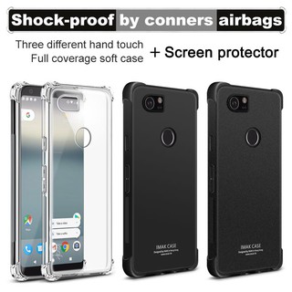 Ốp lưng TPU bảo vệ 4 góc cho điện thoại cho Google Pixel 2 XL