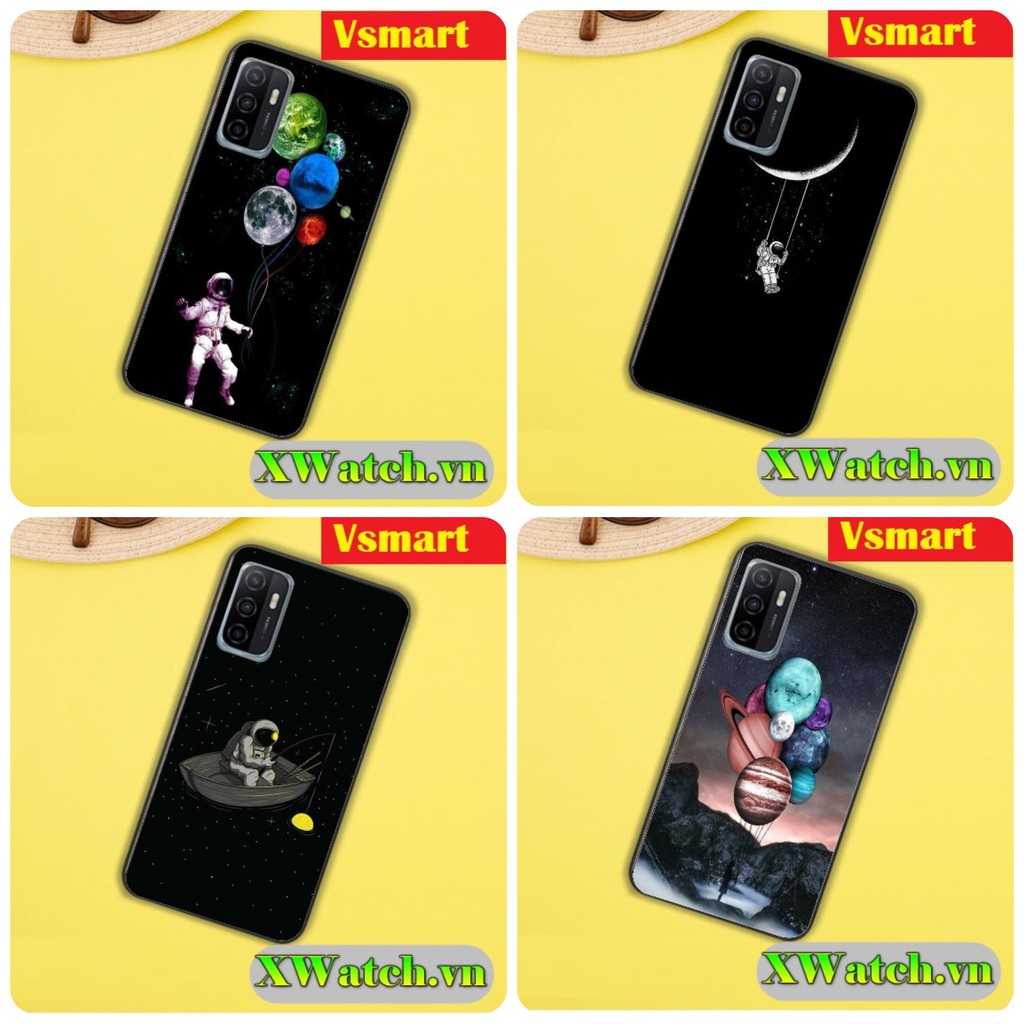 Ốp lưng dẻo TPU Vsmart Star 5 Joy 3 Active 3 Star 3 Vsmart Star 4 in hình vũ trụ P3