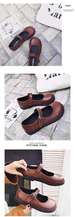 Giày ulzzang Hàn da mềm-Ảnh thật | BigBuy360 - bigbuy360.vn