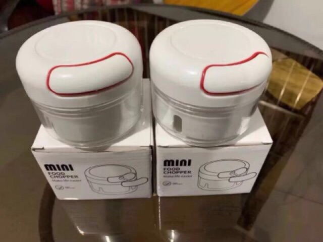 Dụng cụ xay tỏi , thịt , thực phẩm bằng tay đa năng
