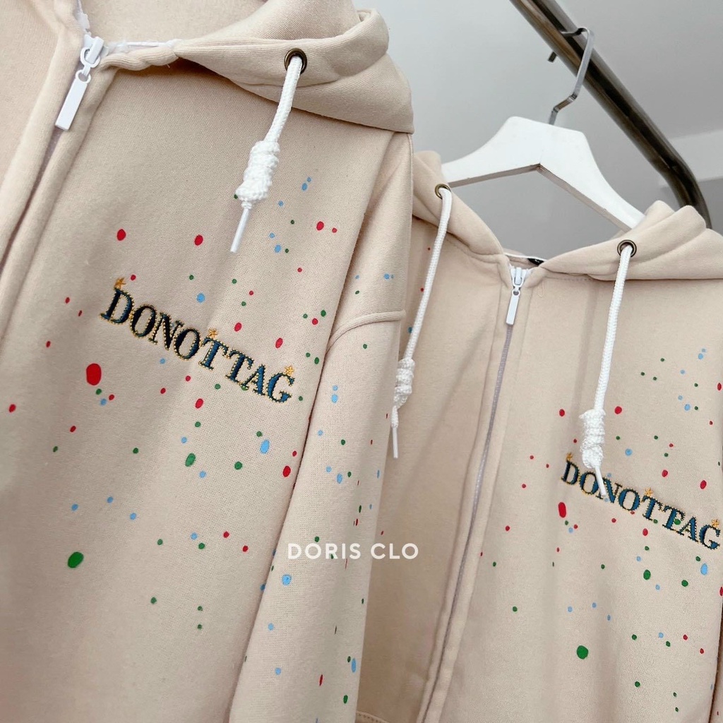 Áo KHOÁC Hoodie DONOTTAG Nam Nữ Ulzzang Unisex FAMMILYSHOP