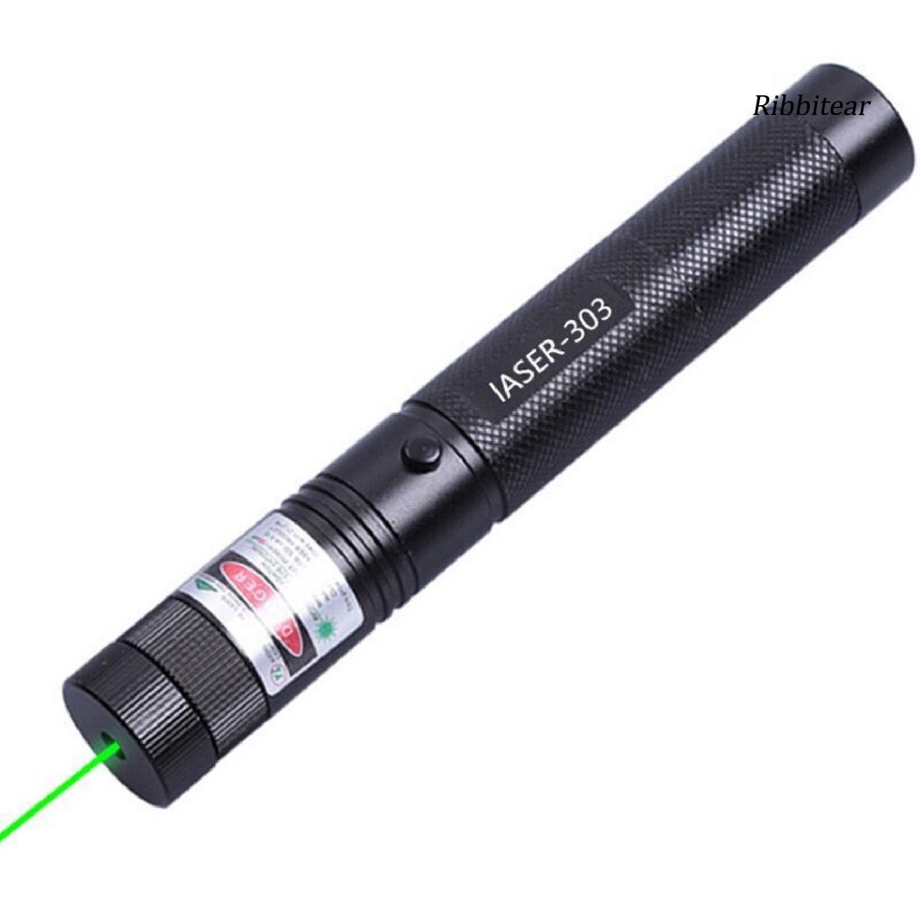 Đèn pin chiếu tia laser 303 màu xanh lá bằng hợp kim nhôm