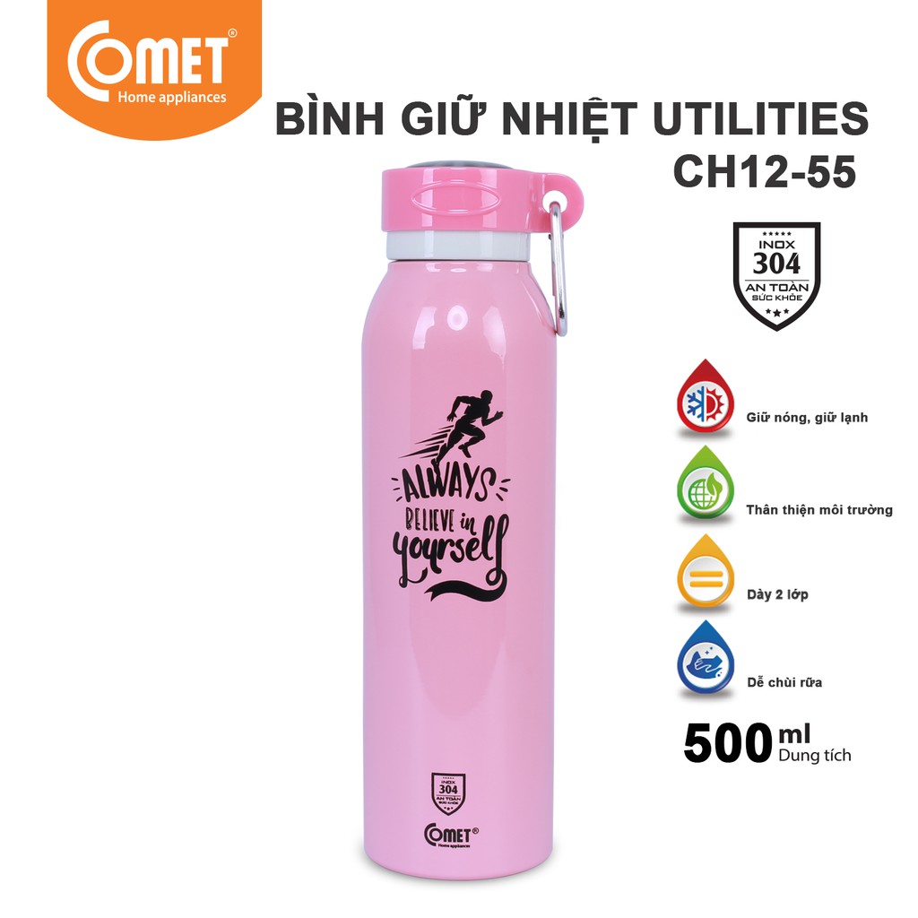 Bình giữ nhiệt COMET CH12-55 (500ml)