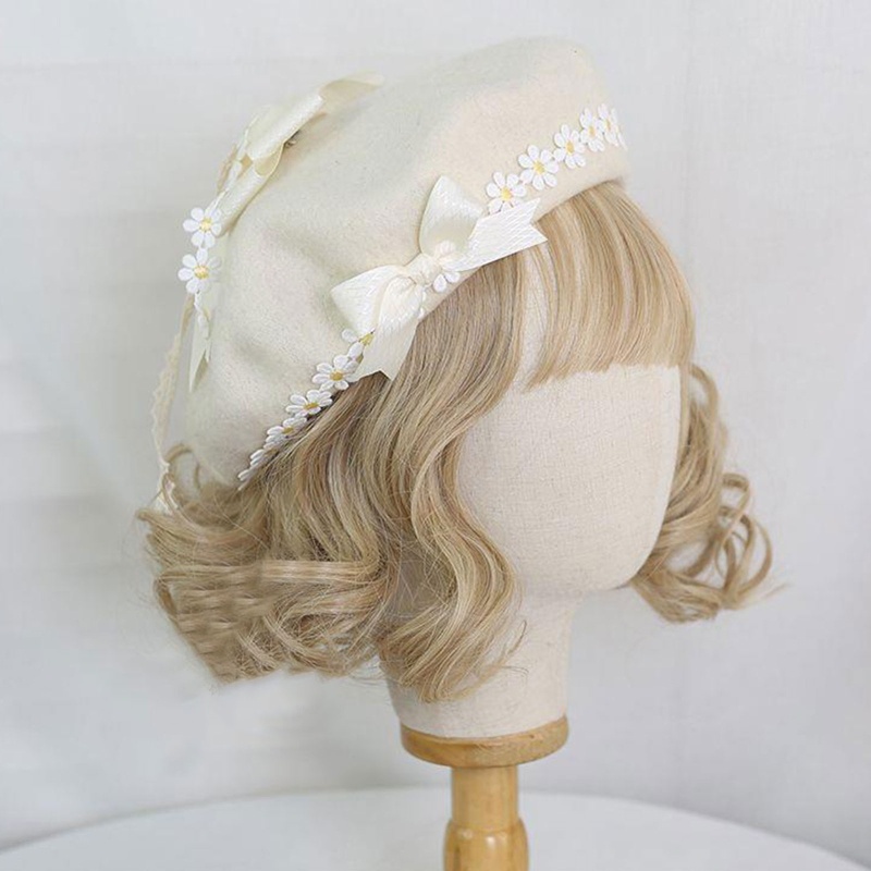 Nón Beret Thời Trang Phong Cách Lolita Cho Nữ