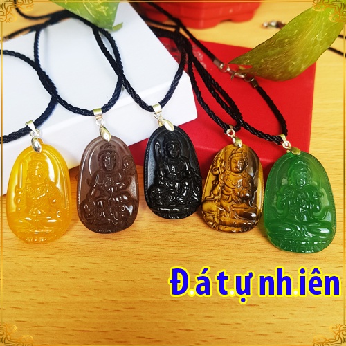 Mặt phật dây chuyền phật bản mệnh 12 con giáp đá phong thủy nam nữ tuổi tý sửu dần mão thìn tỵ ngọ mùi thân dậu tuất hợi