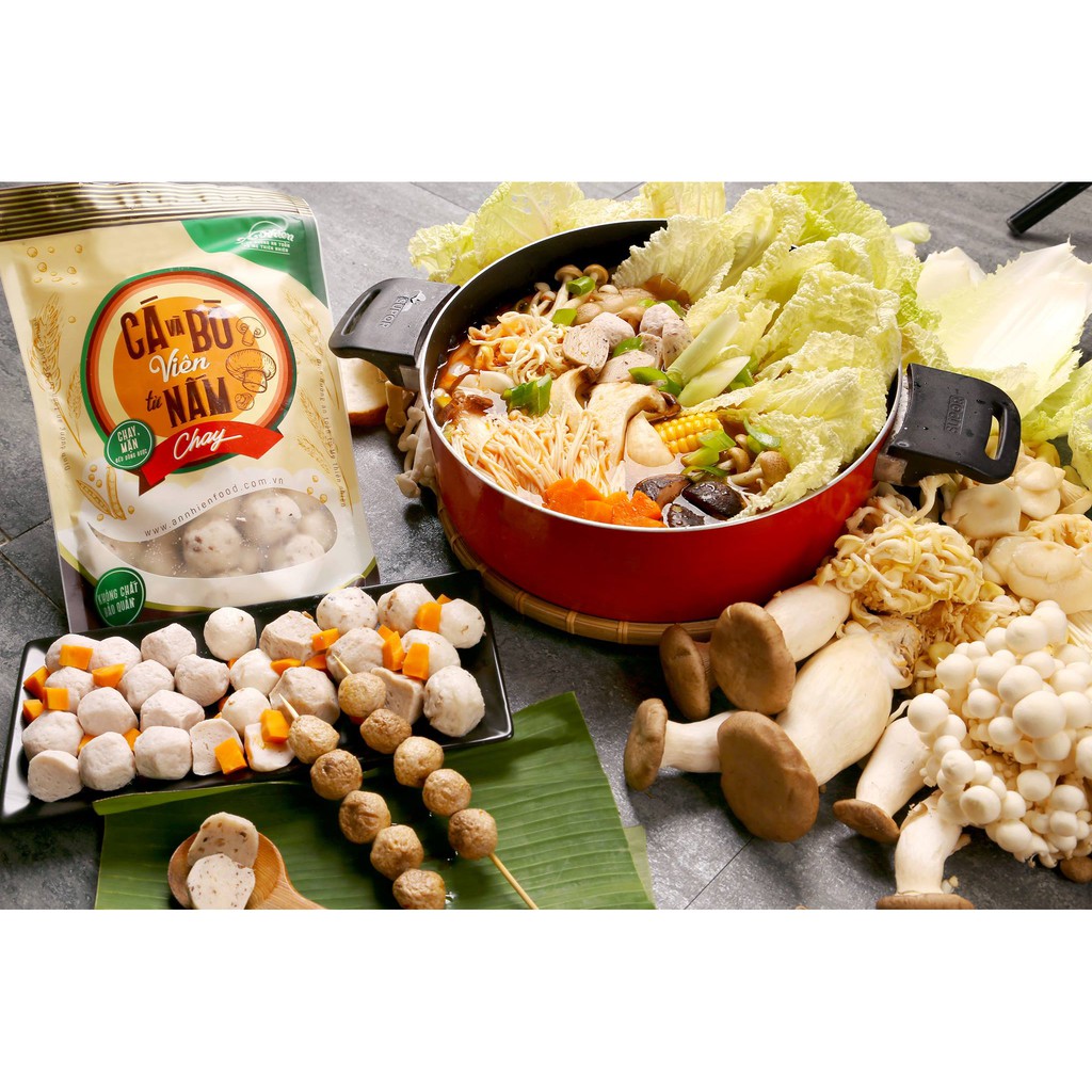 [CHỈ GIAO TPHCM] Cá & Bò Viên Từ Nấm Chay An Nhiên, Thịt Chay, Thực Phẩm Chay Dinh Dưỡng, Thuần Chay Healthy, Đồ Ăn Chay | BigBuy360 - bigbuy360.vn