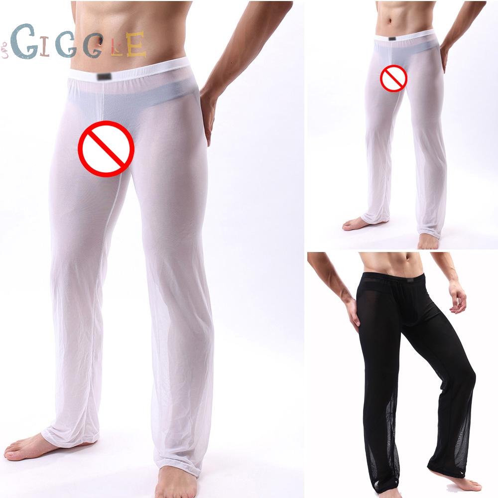 Quần ngủ mặc ở nhà mỏng xuyên thấu thời trang mùa hè dành cho nam