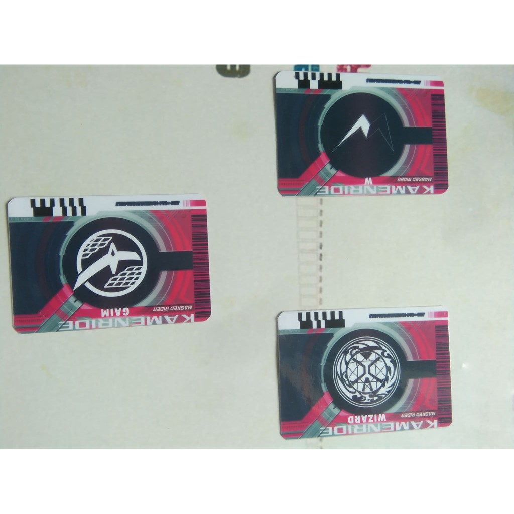 Card Advent Ryuki,W,WIZARD,GHOST,DECADE,GAIM,OOO,FOUZE,DRIVER - KamiShop - Kamen Rider Card