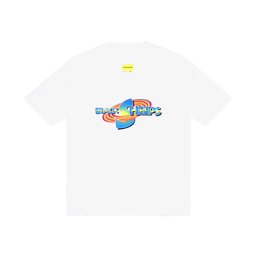 Áo Thun Blacksheeps Tay Ngắn Màu Trắng Aka Space Jam SS Tee - White