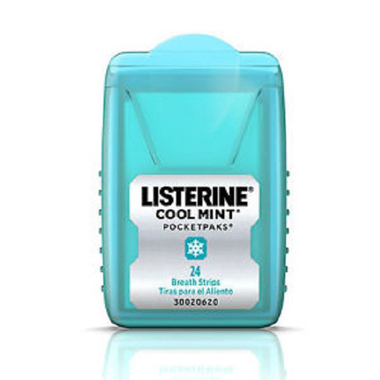 MIẾNG NGẬM THƠM MIỆNG LISTERINE POCKETPAKS (3HỘP)