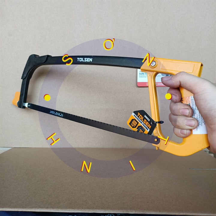 CƯA SẮT DÙNG LƯỠI DÀI 300MM TOLSEN 30055 HACKSAW FRAME