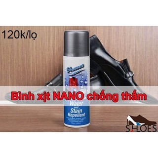 Bình xịt Nano chống thấm giày dép túi ví
