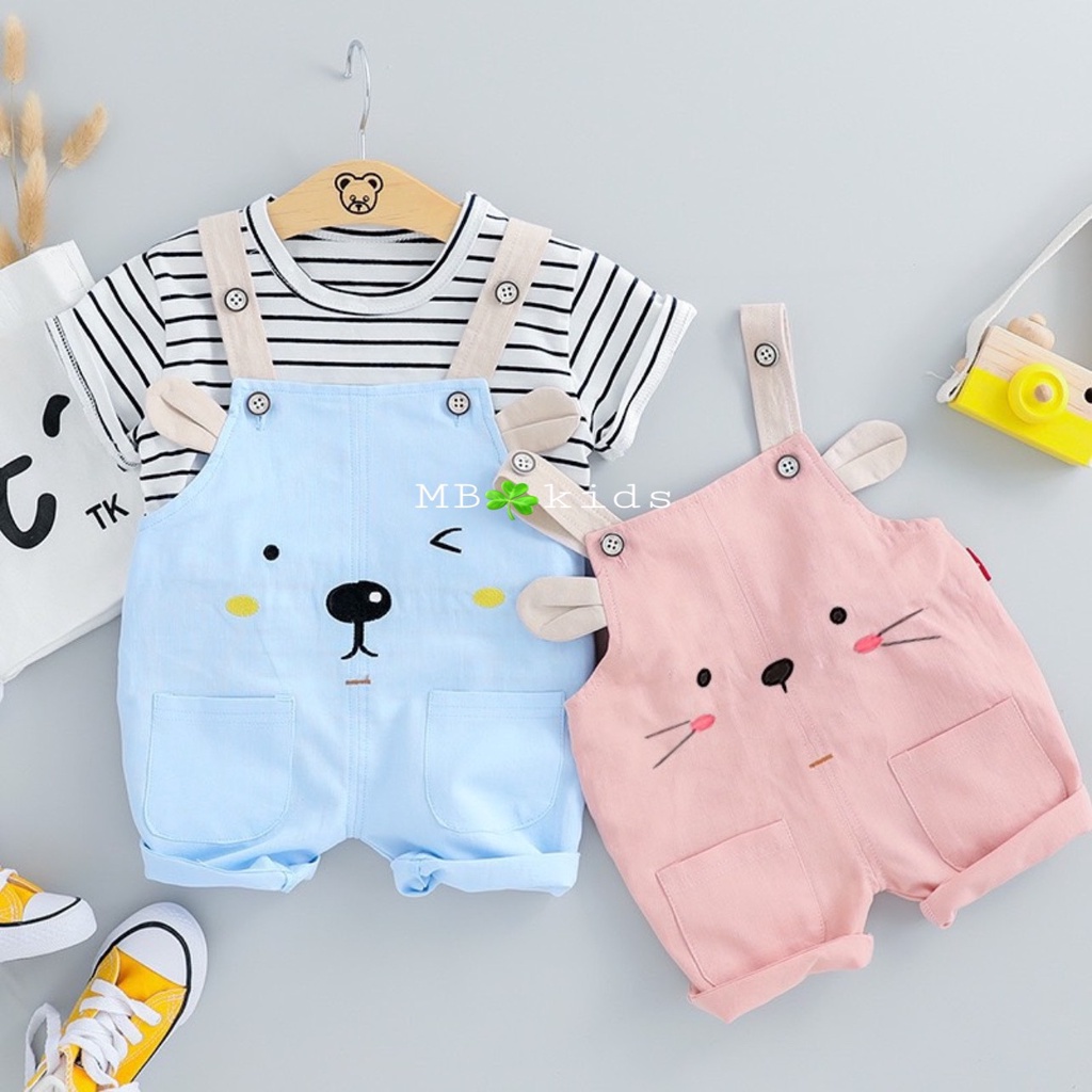 Set yếm kaki bé trai/ gái size 7-20kg