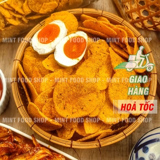 Khoai Tây Lát Lắc Trứng Muối - Túi 500gr