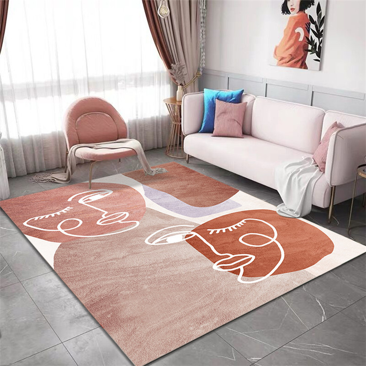 ins Nordic carpet living room modern minimalist bedroom tatami sofa coffee table carpet mat