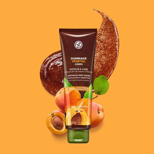 Sản phẩm làm sạch da chết toàn thân Yves Rocher BOTANICAL BODY SCRUB EXFOLIATES &amp; SMOOTHS 150ML