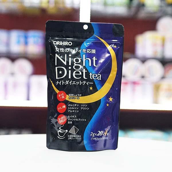 TRÀ GIẢM CÂN BAN ĐÊM CỦA NHẬT NIGHT DIET TEA (24 GÓI/TÚI)