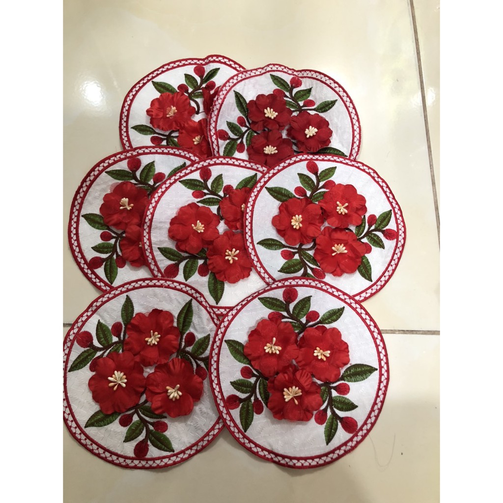 combo ren tròn trang trí áo dài