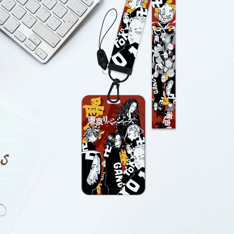 Dây Đeo Cổ Họa Tiết Hoạt Hình Tokyo Revengers Dùng Để Gắn Điện Thoại / Thẻ Id