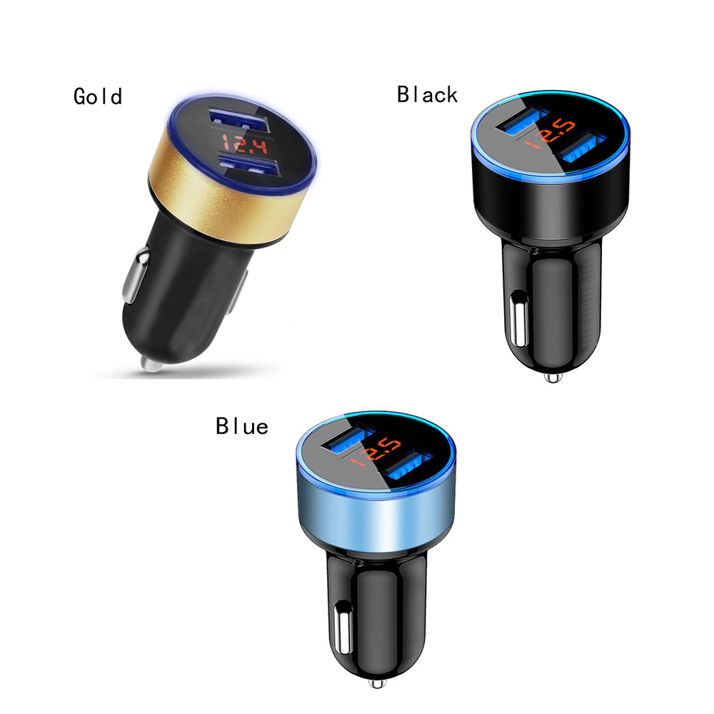 Tẩu sạc usb 3.1A có màn hình hiển thị điện áp dành cho xe hơi