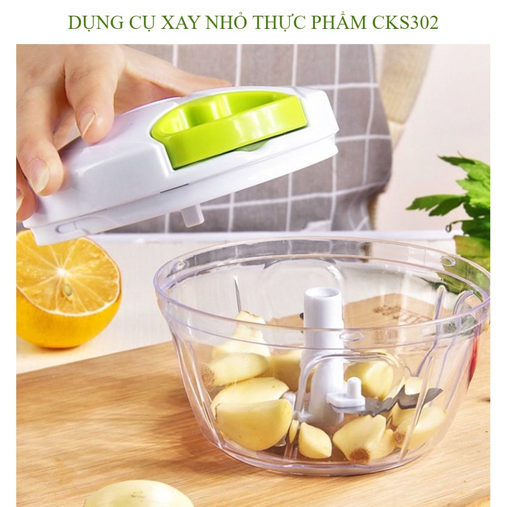 Cối xay nhuyễn thực phẩm Lock & Lock Mini Slicer CKS 302 và cKS 309