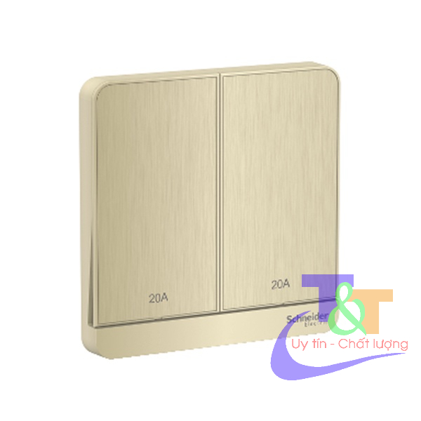 Bộ công tắc 1, 2, 3,4 . 2 chiều 16A có đèn LED AvatarOn Schneider