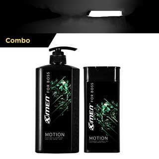 Combo - Sữa tắm nước hoa X-Men for Boss Motion 650g + dầu gội  nước hoa X-Men for Boss INTENSE 180g