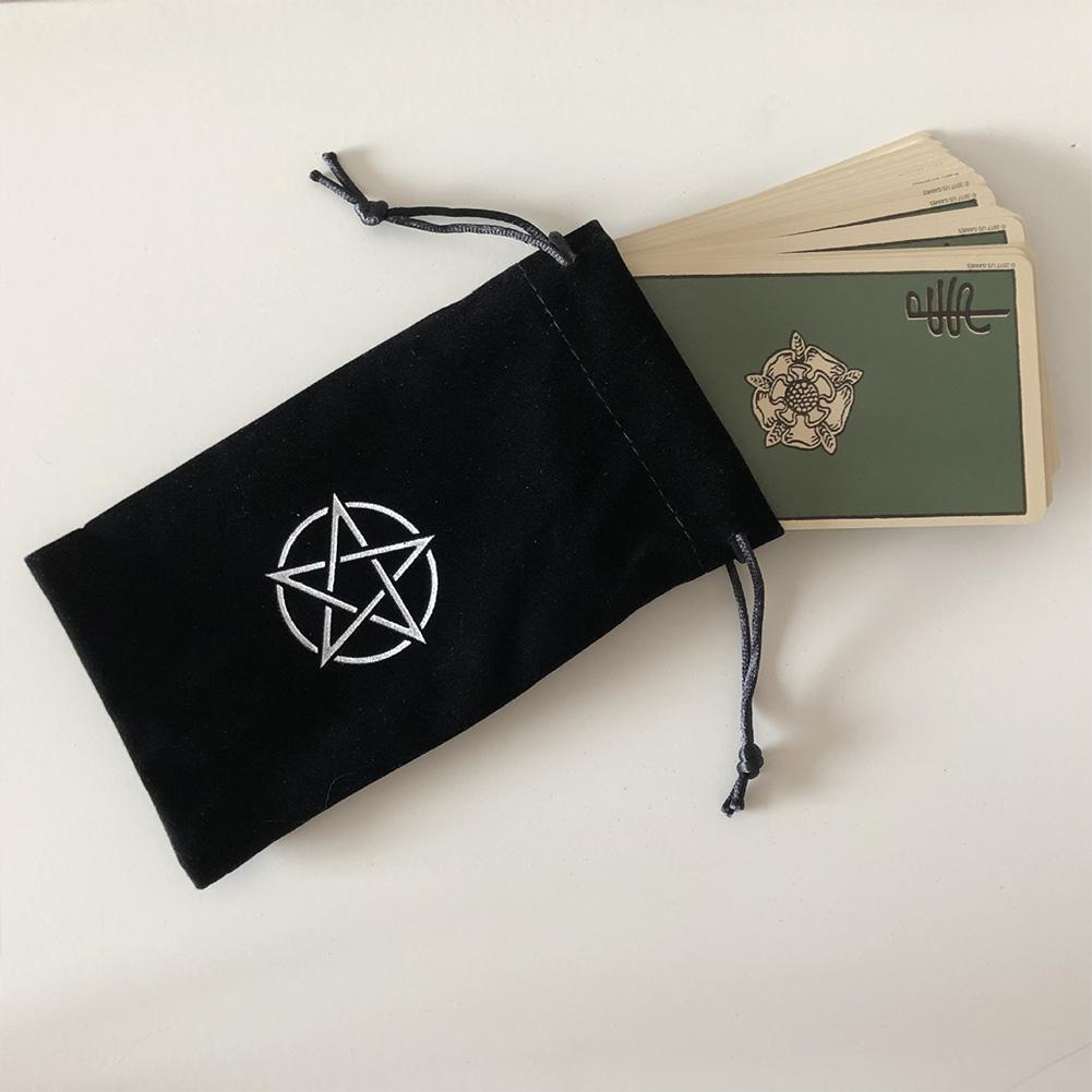 Túi dây rút dùng để đựng thẻ bài Tarot tiện lợi