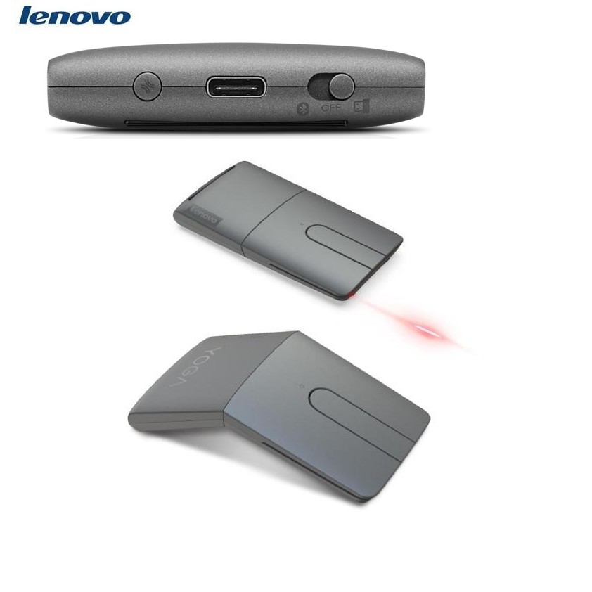 Chuột Không Dây Bluetooth Lenovo Yoga with Laser Presenter GY50U59626 | Hàng Chính Hãng