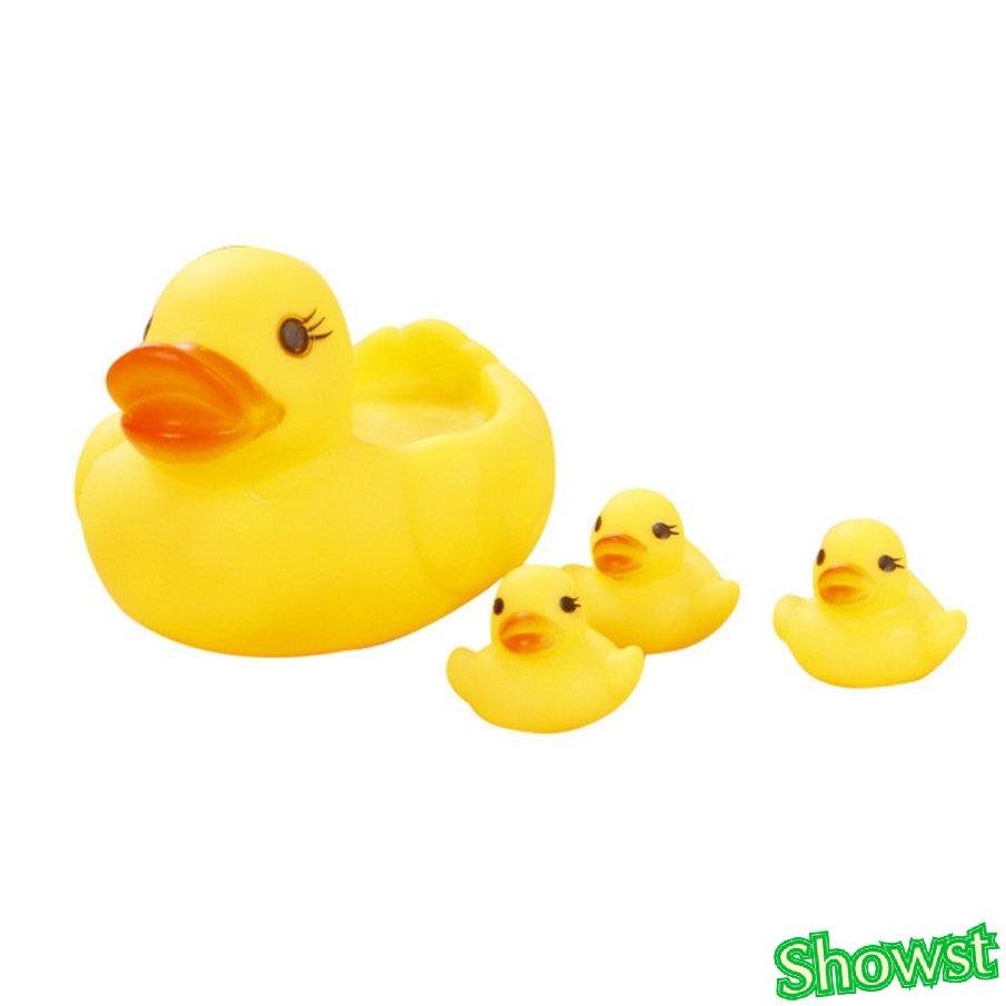 Set vịt cao su đồ chơi cho bé chơi khi tắm
