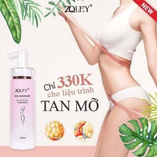 Kem tan mỡ zoley