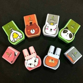 (Double Inhaler - GIAO MÀU NGẪU NHIÊN) 01 Cái Ống Hít 2 Mũi Double Inhaler Thái Lan
