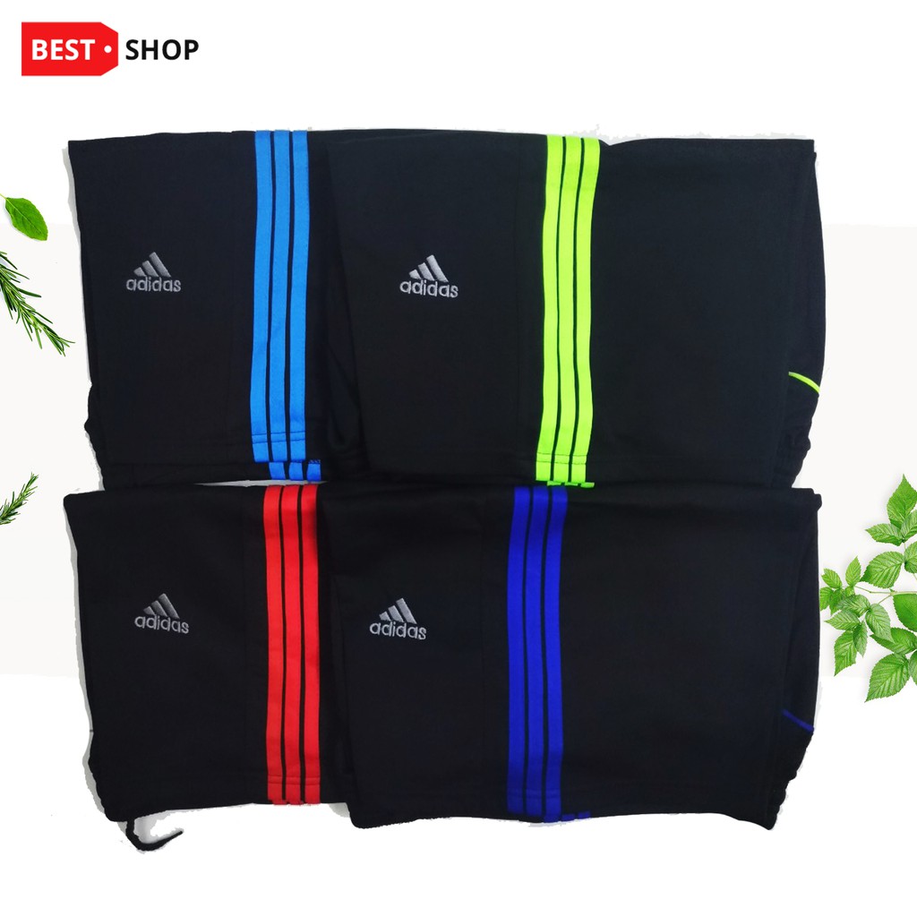 Quần Short Thun Thể Thao 3 Viền - Quần Đùi Nam Mặc Nhà Tập Gym | BigBuy360 - bigbuy360.vn