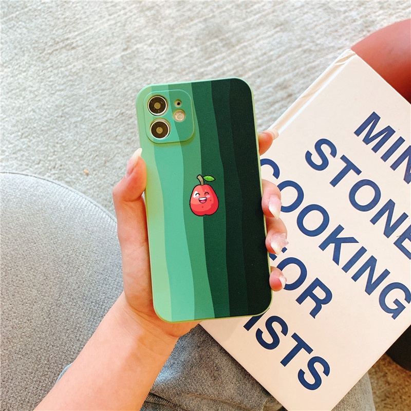 Ốp lưng iphone Color cầu vồng cạnh vuông BVC 6/6plus/6s/6splus/7/7plus/8/8plus/x/xs/11/12/pro/max/plus/promax dinocase