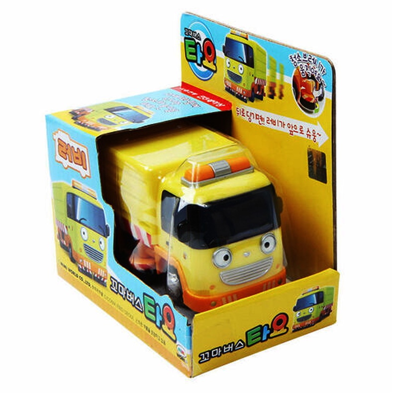 ★Little Bus Tayo★ Rubby  Các bạn Tayo chơi xe buýt Ruby Pull-back cho trẻ sơ sinh