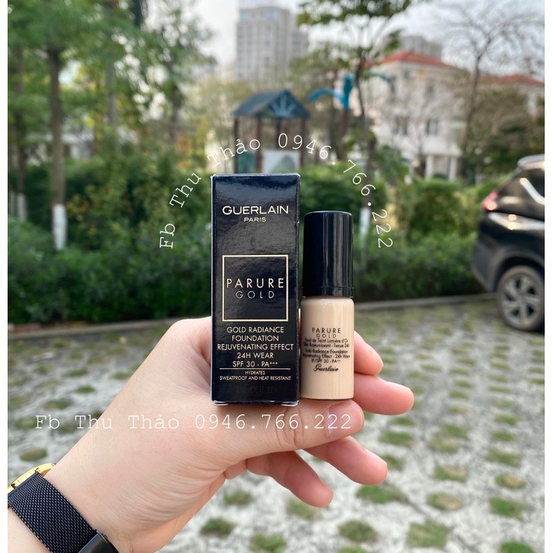 Mini... Kem nền Guerlain Parure Gold