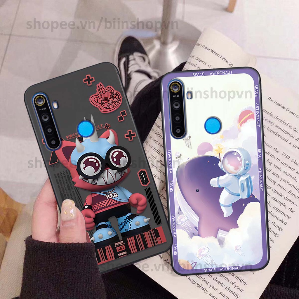 Ốp Realme 5 / 5 Pro / C3 phi hành gia vũ trụ space.x siêu đẹp, thời trang