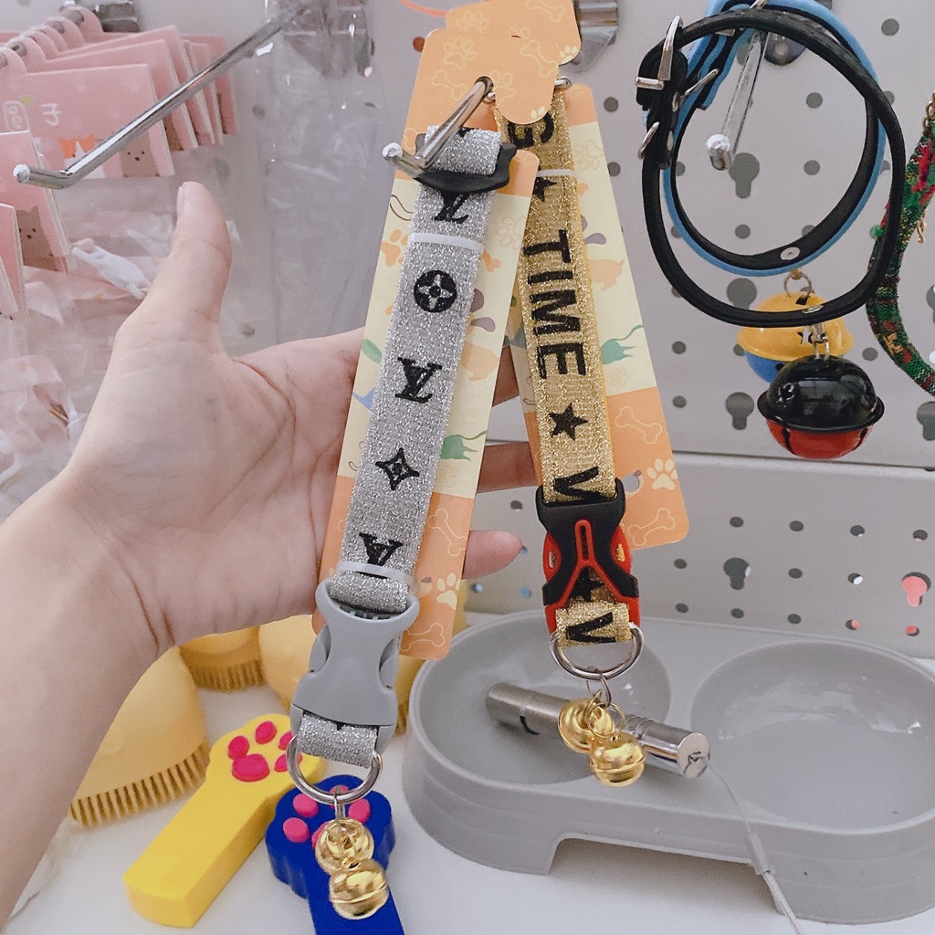 vòng cổ chó mèo thú cưng 1.5cm