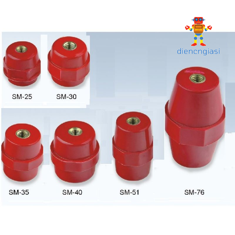 Sứ Đỡ Cách Điện SM 25 SM30 SM35 SM51 SM76