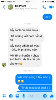 Thuốc tẩy quần áo