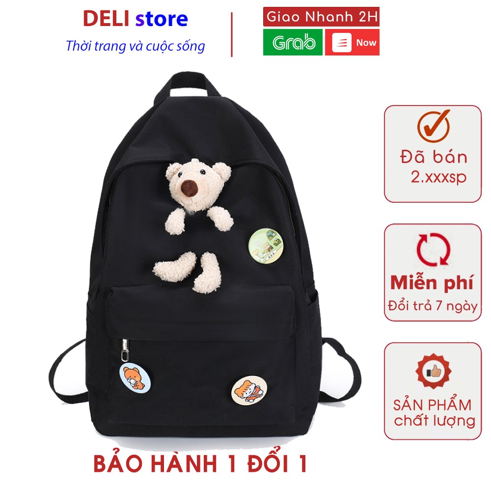 Balo ulzzang chống nước thời trang nữ đi học đi chơi dễ thương cute chống nước TN124-TN134