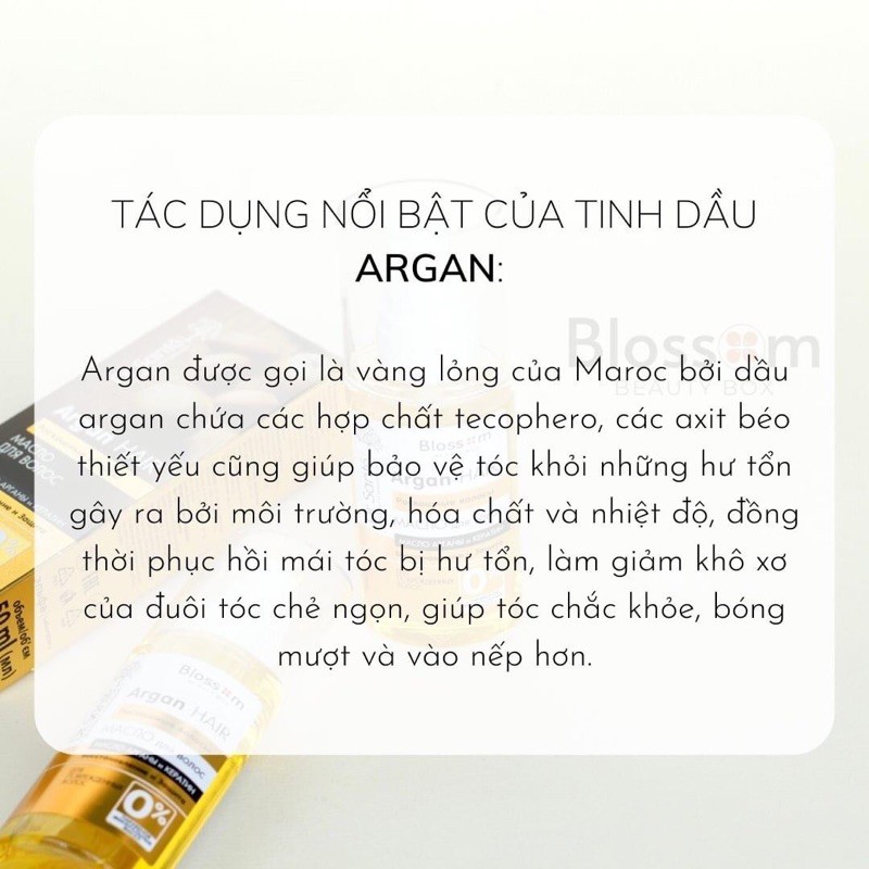 HSD 21/2/2022 Dầu dưỡng tóc DR. SANTE tinh dầu ARGAN / MACADAMIA 50mL